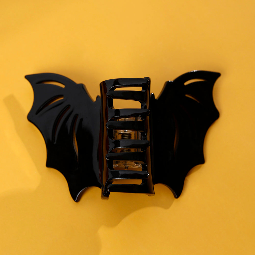 Halloween Black Bat Hair Claw Clips