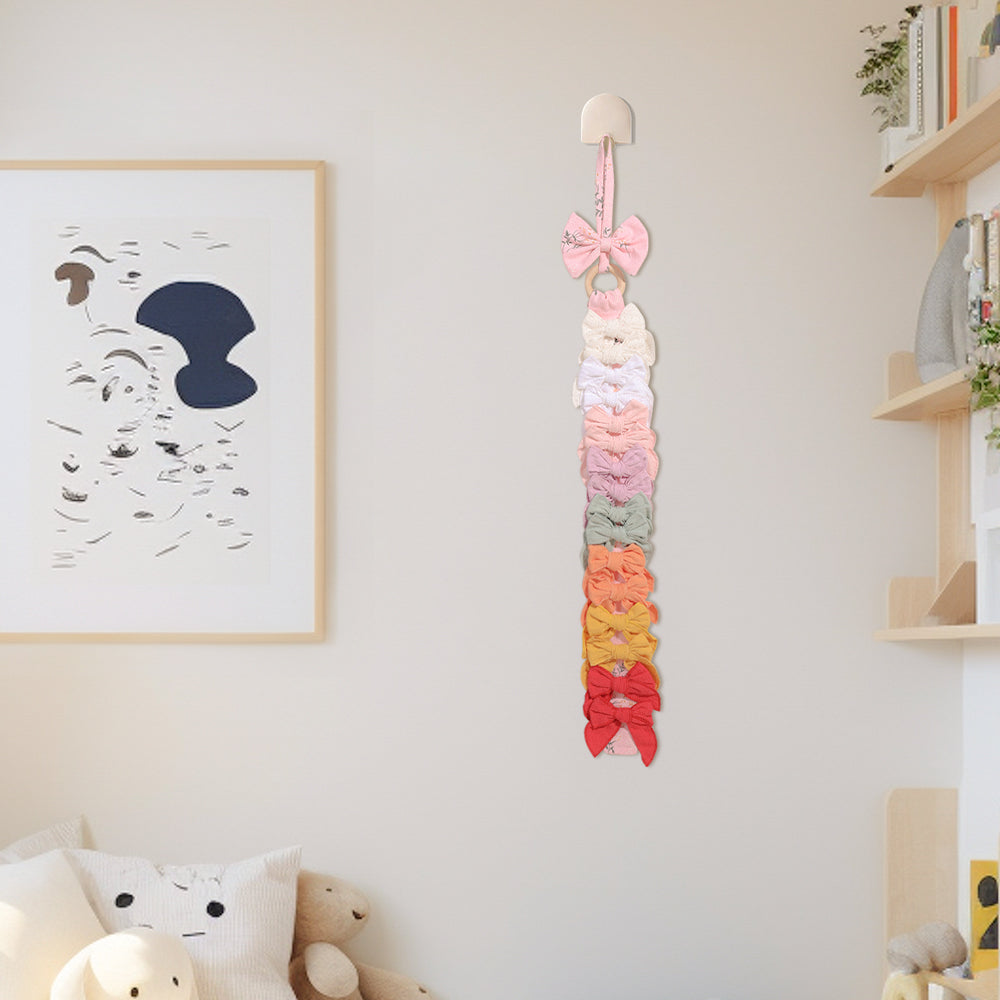 1Pc Fabric Hair Bow Holder Organizer for Girls