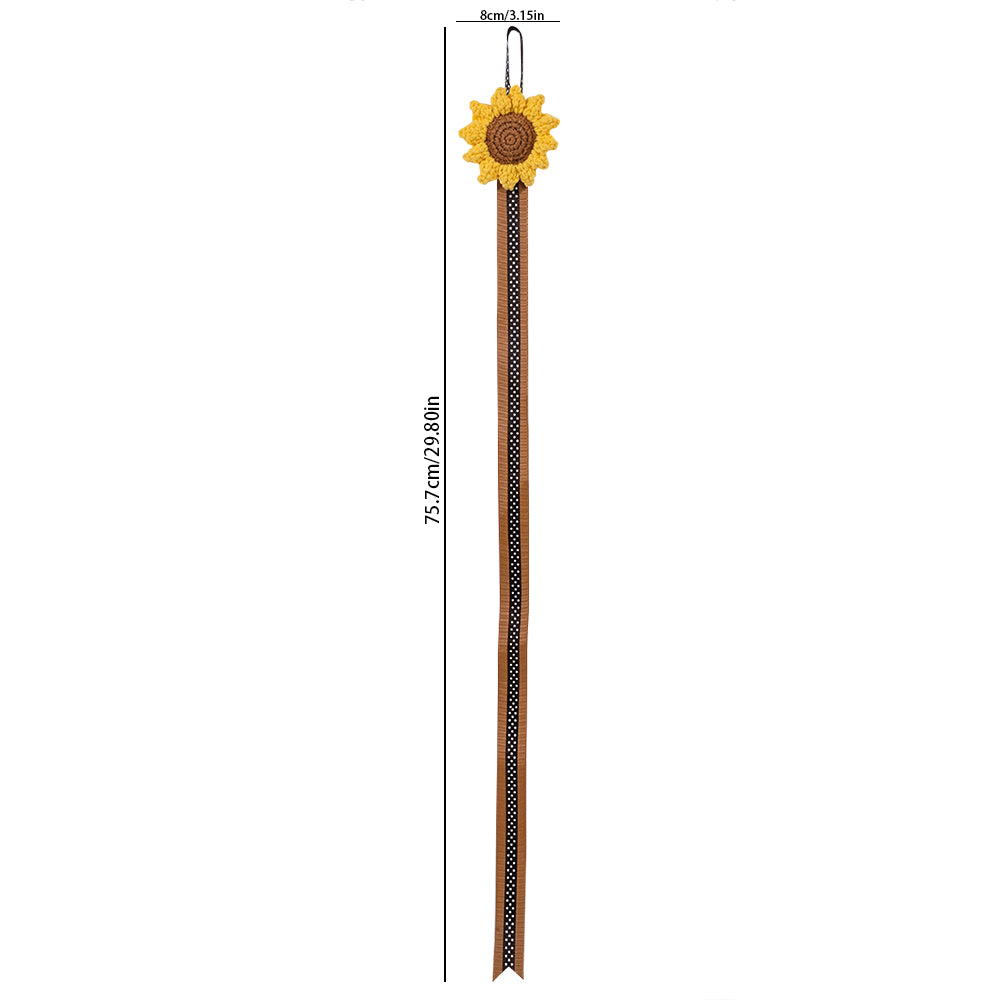 1Pc Sunflower Hair Bow Clips Holder Organizer