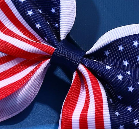 2pcs 4th of July Hair Bows Clips