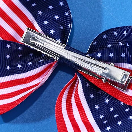 2pcs 4th of July Hair Bows Clips