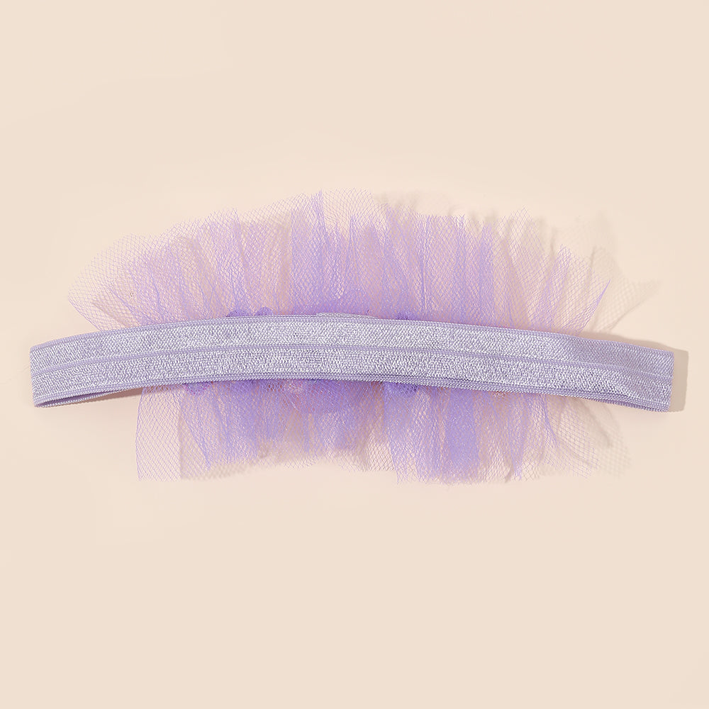 3Pcs Flower Baby Elastic Headband for Infant Hairband