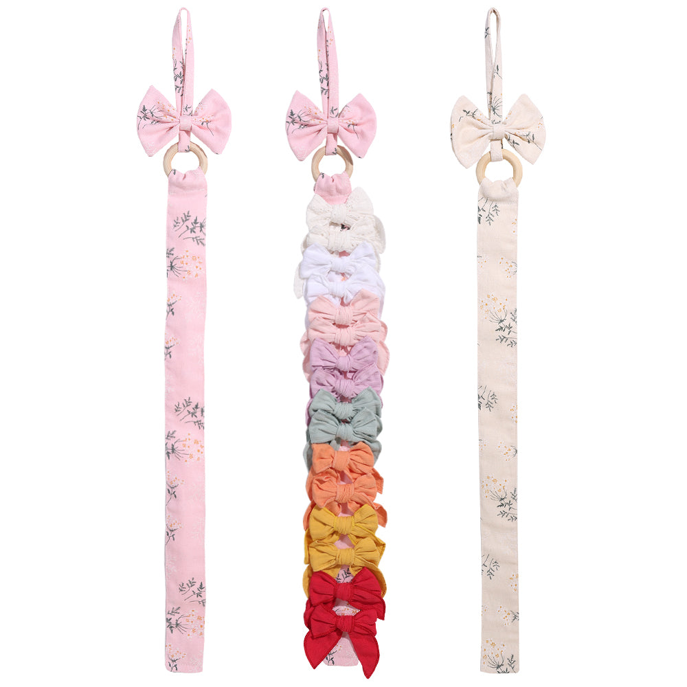 1Pc Fabric Hair Bow Holder Organizer for Girls