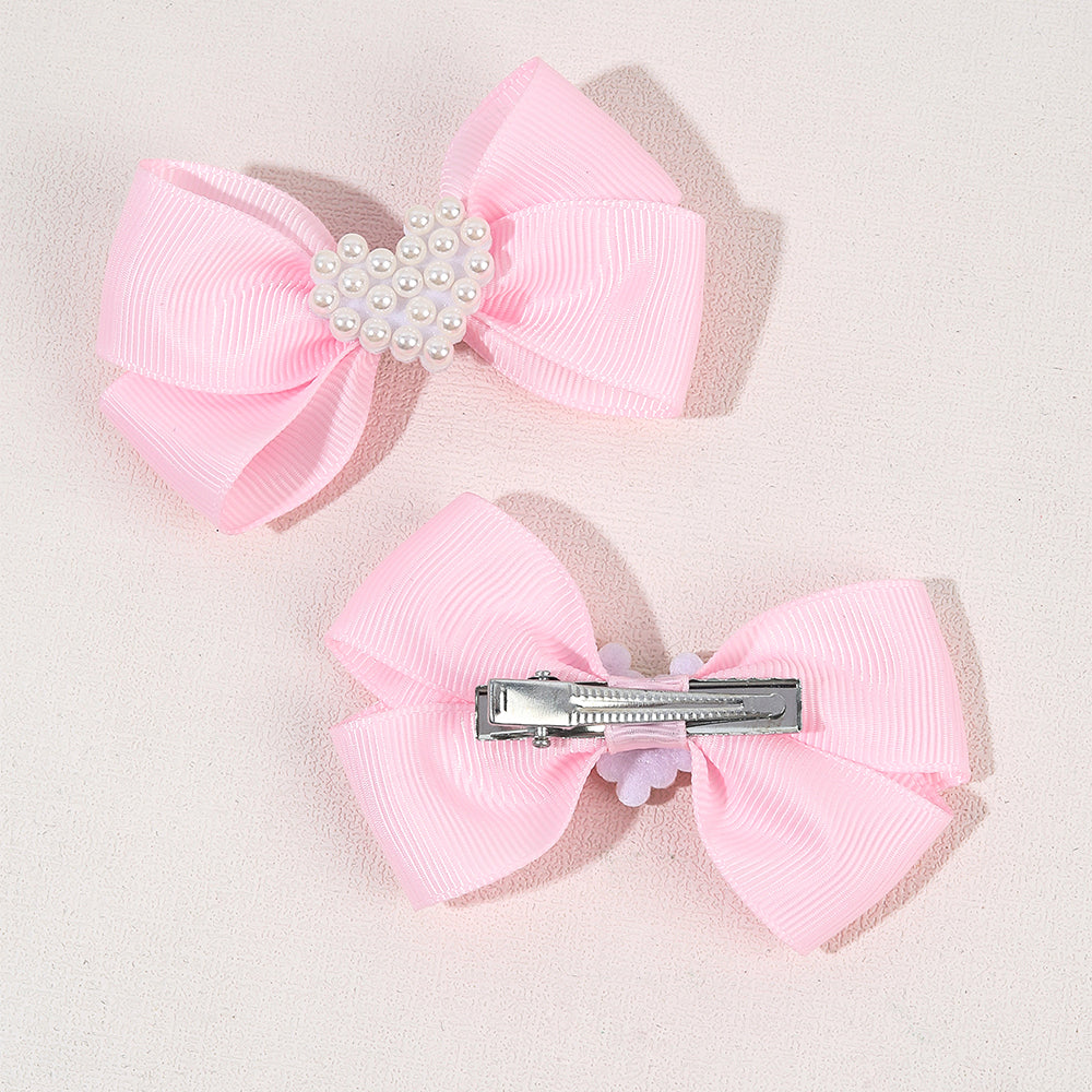 3.2" Solid Color Hair Bows