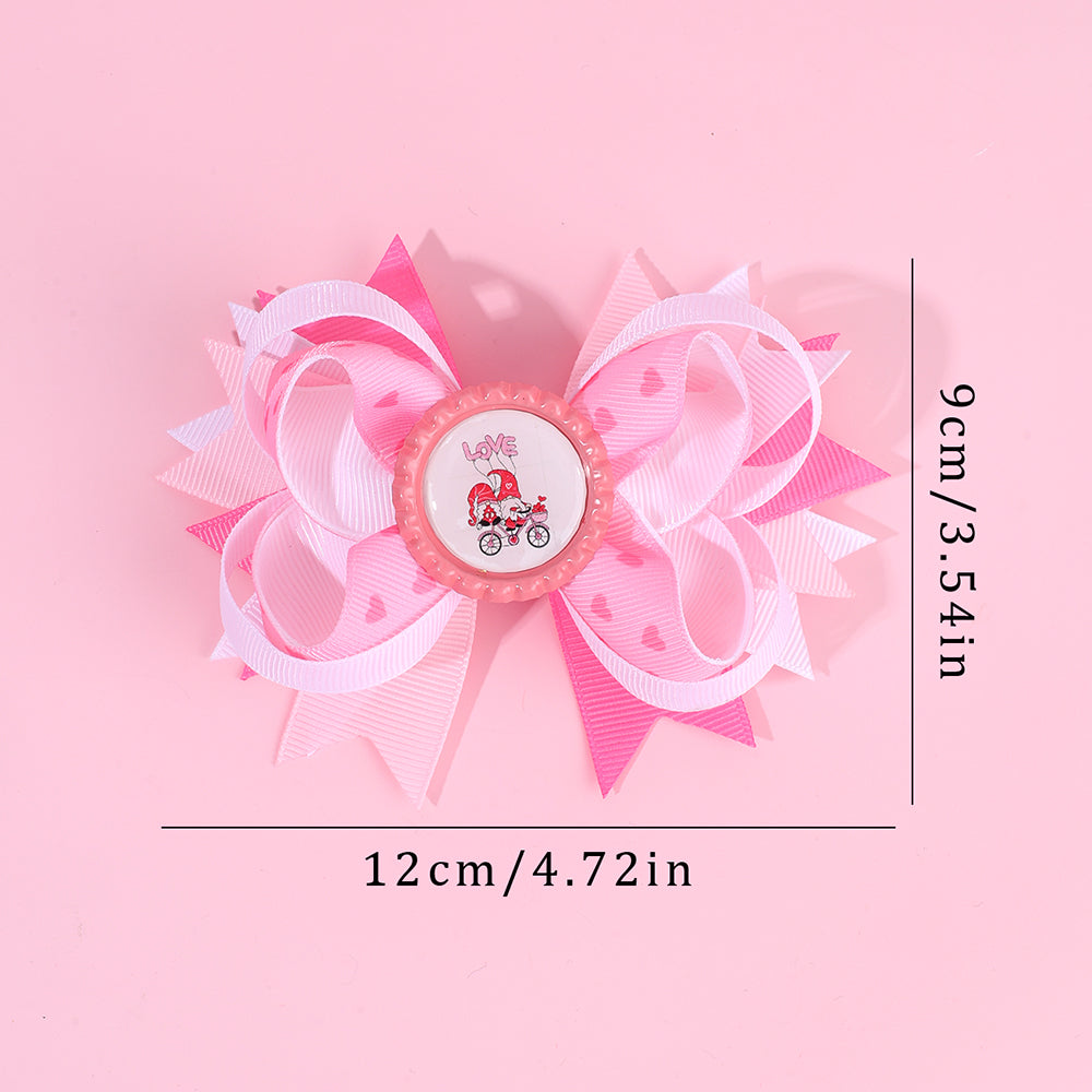 20Pcs Wholesale Valentine's Days Hair Bow Clips