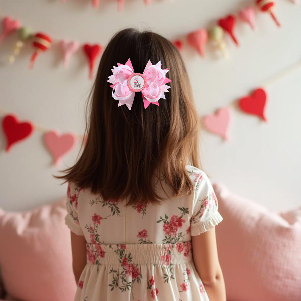 20Pcs Wholesale Valentine's Days Hair Bow Clips