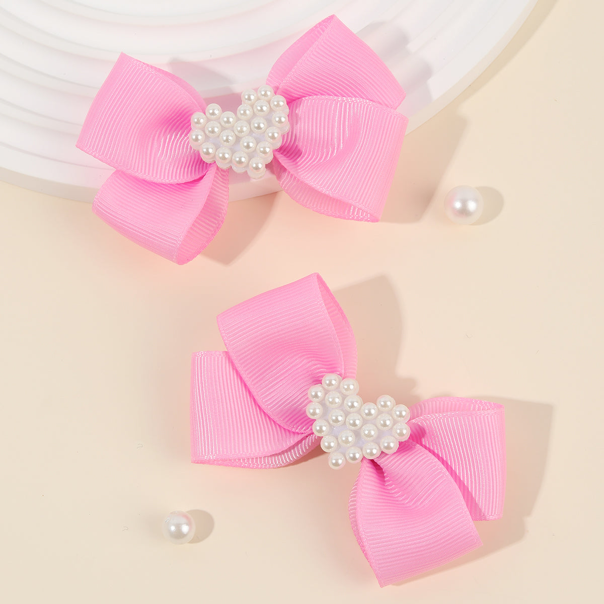 3.2" Solid Color Hair Bows