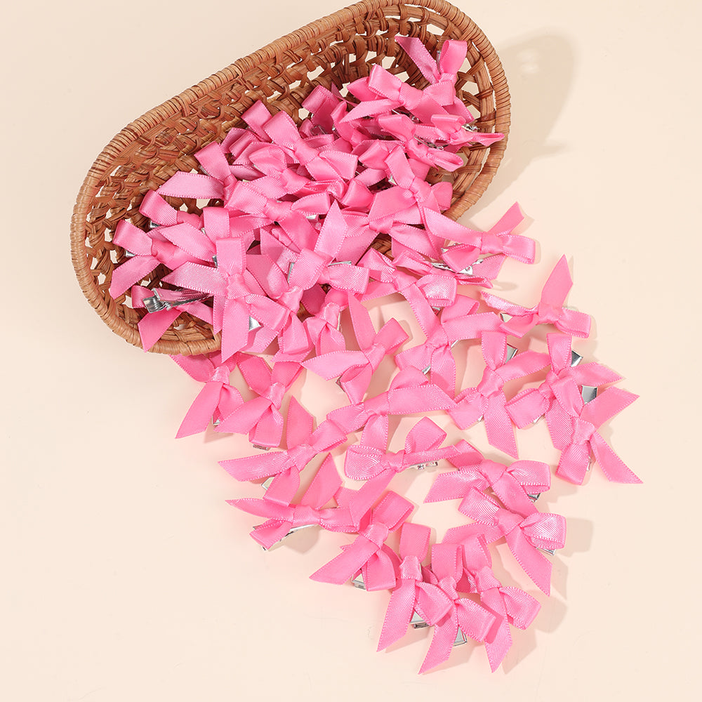 50Pcs Small Hair Bows Clips