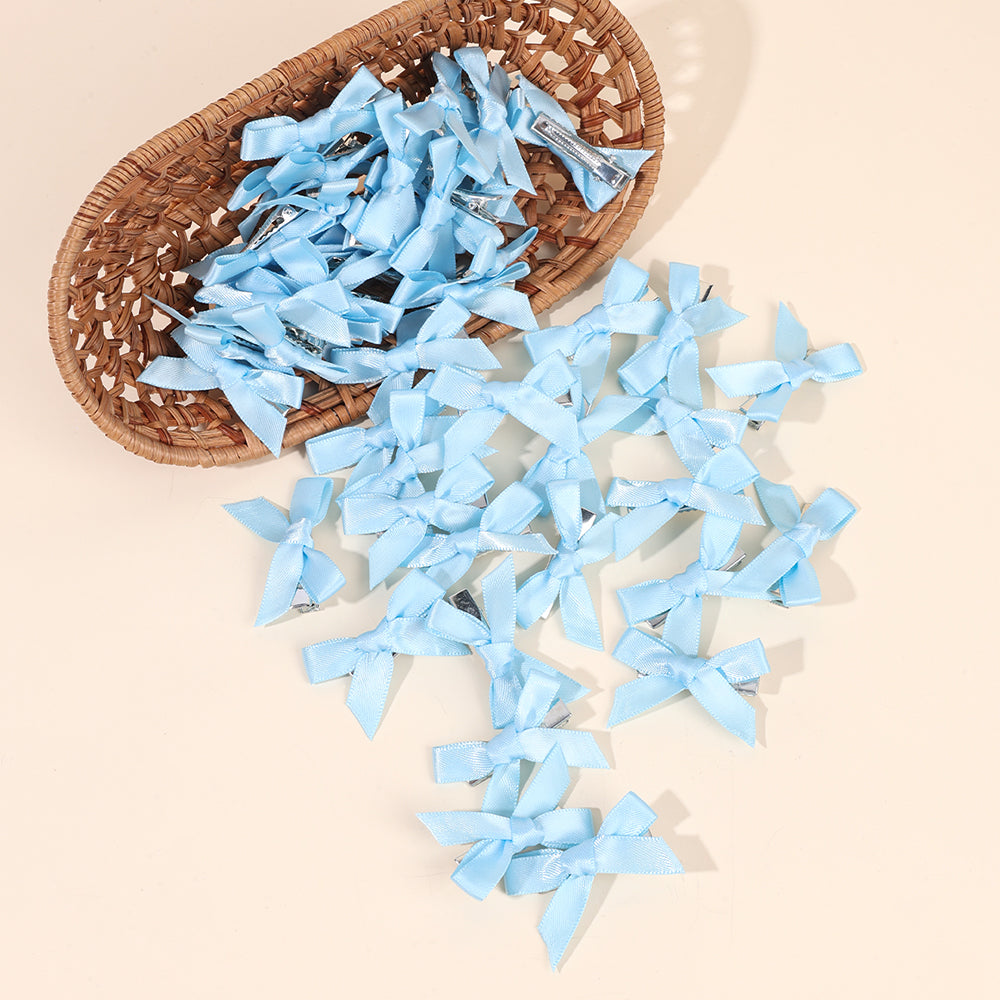 50Pcs Small Hair Bows Clips