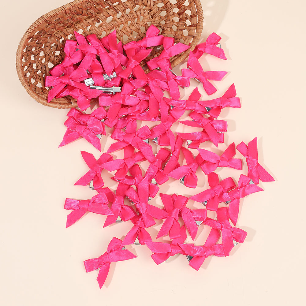50Pcs Small Hair Bows Clips