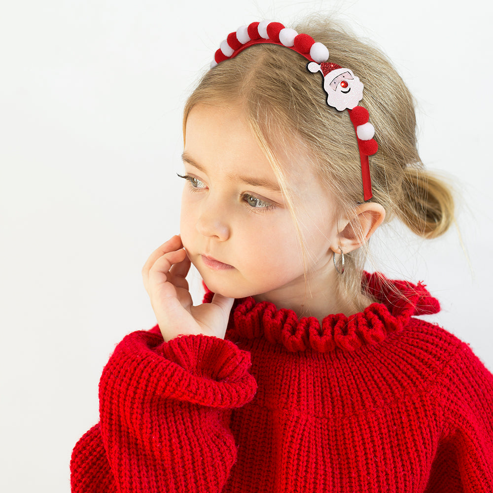 1pc Pompom Christmas Headband