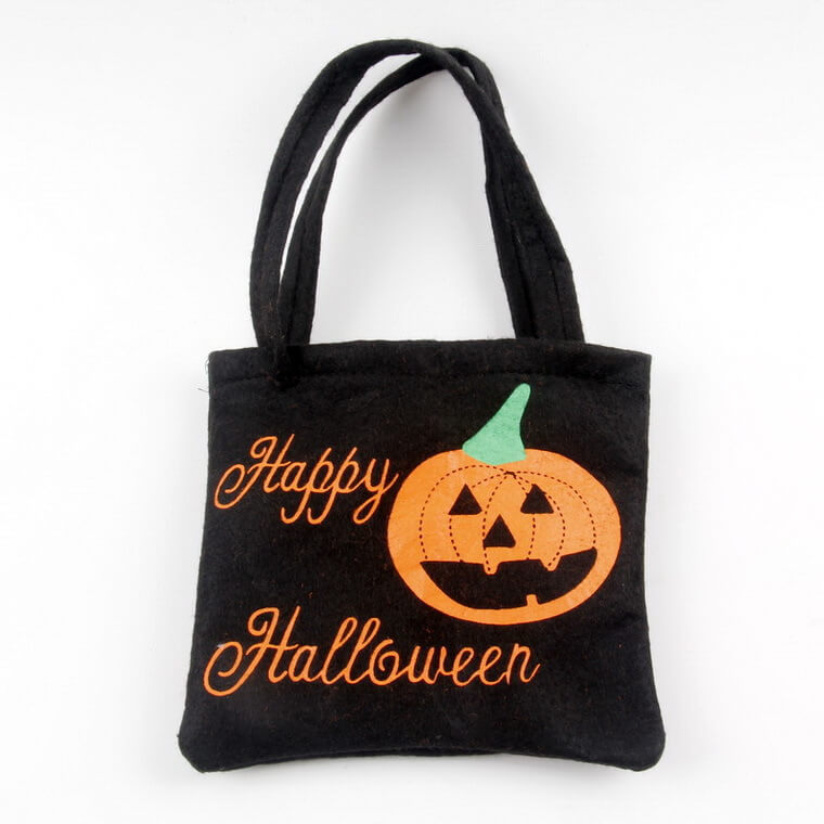 Pumpkin Trick or Treat Bag