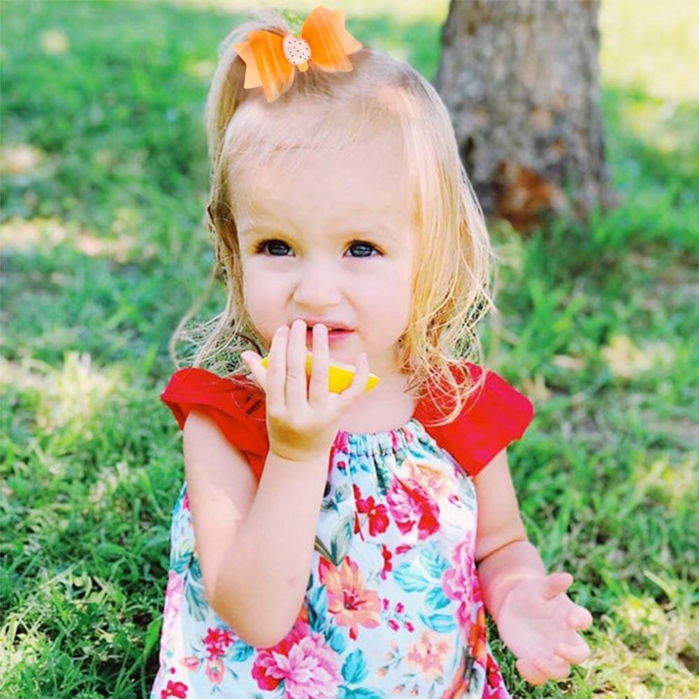 Summer Jelly Hair Bows