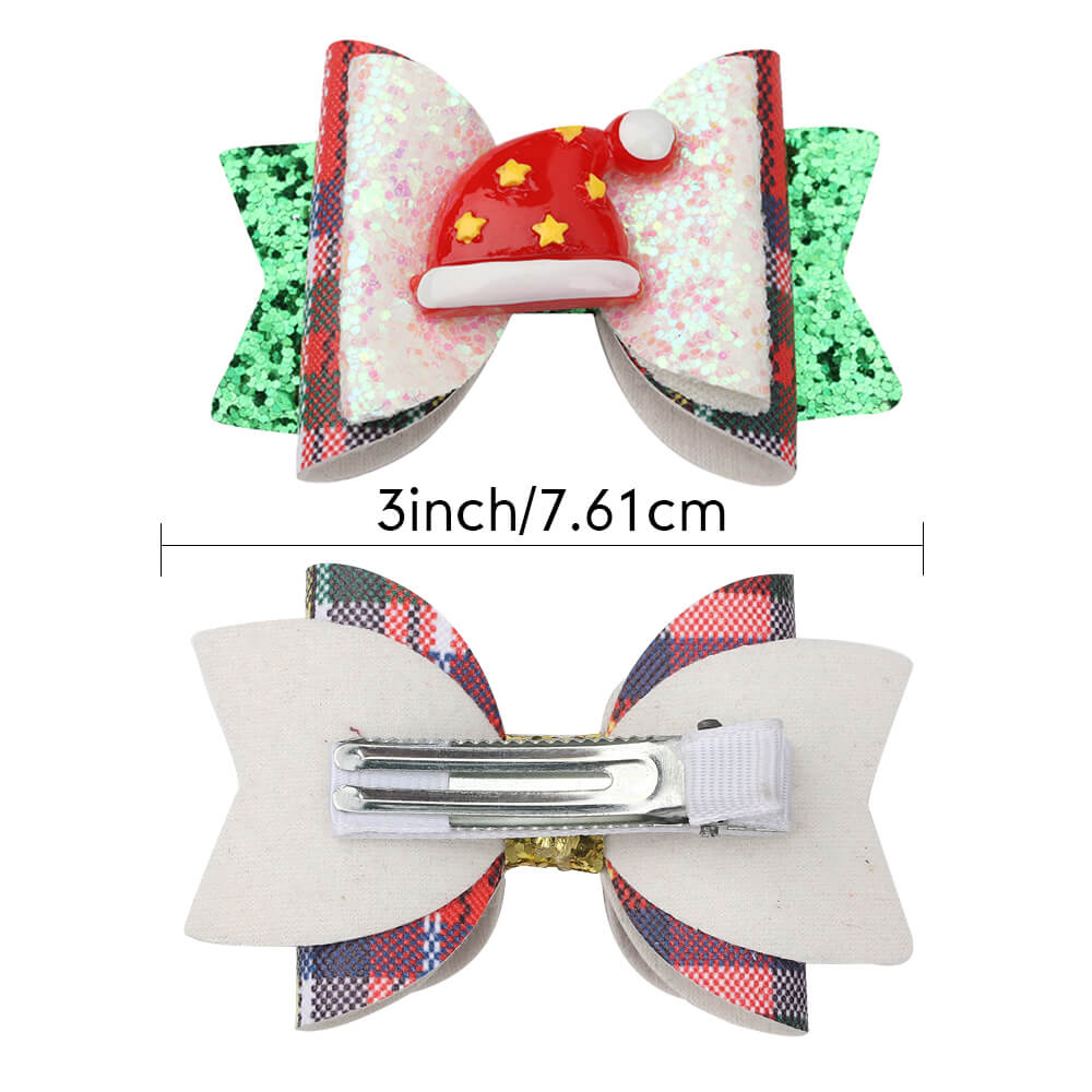 Christmas Hair Clips