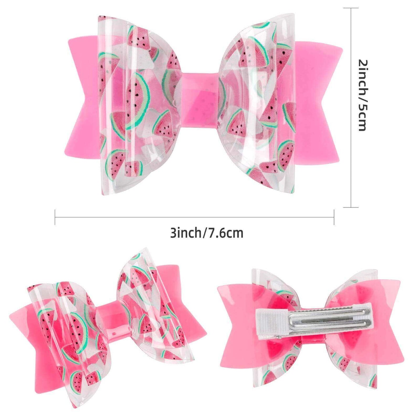 Pool Party Neon Jelly Hair Bows