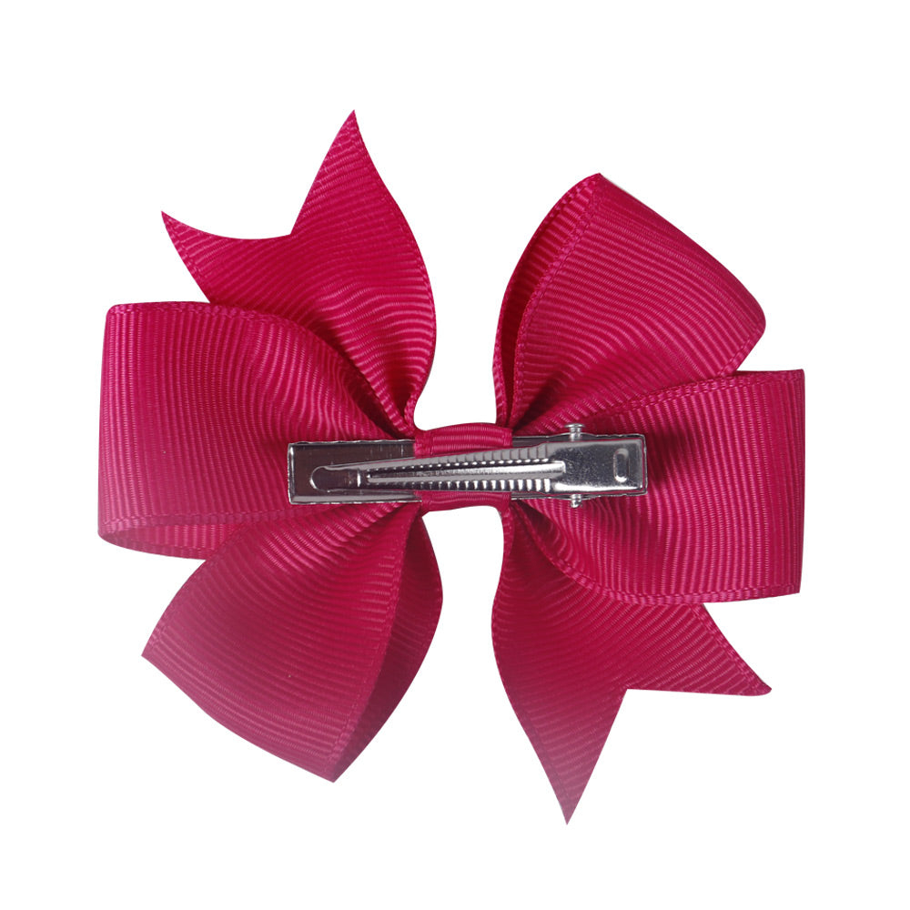 Baby Girl Bows | 40 colors 3 inch Pinwheel Girls Hair Bows