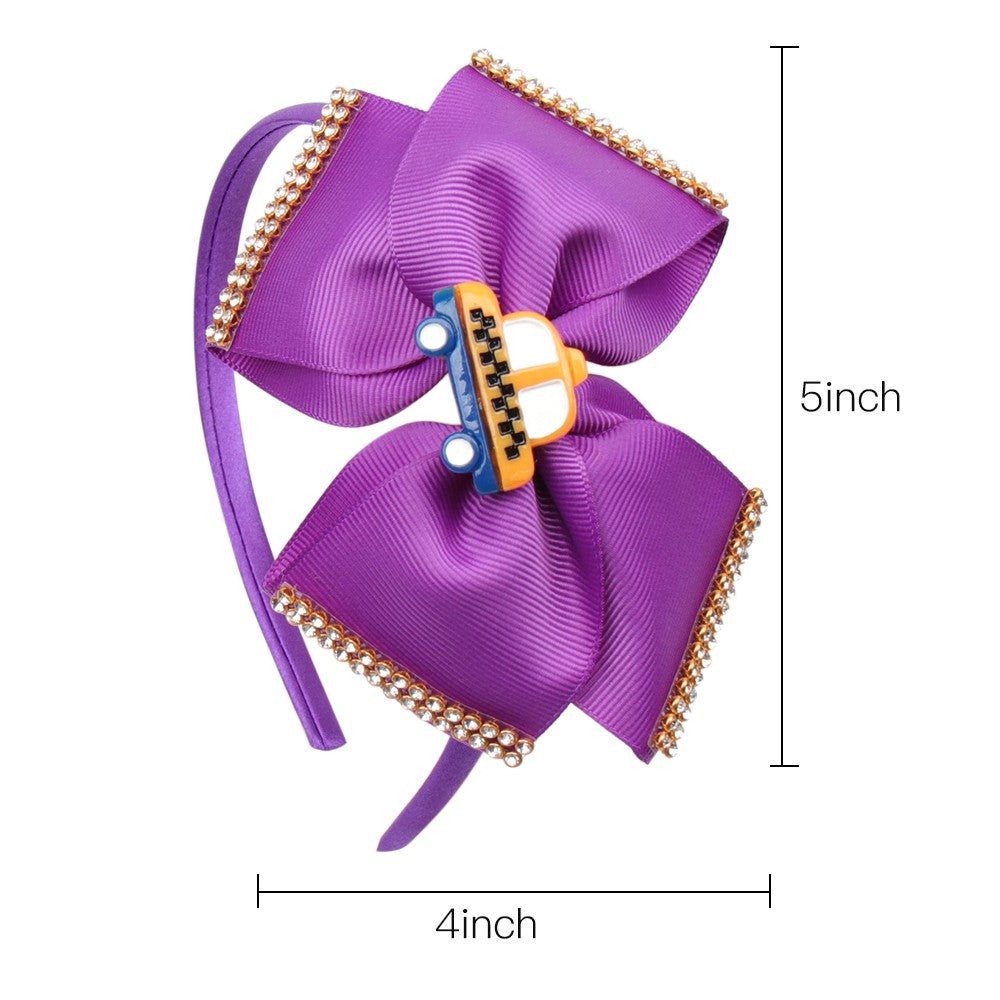 Back to School Hairbands for Girls