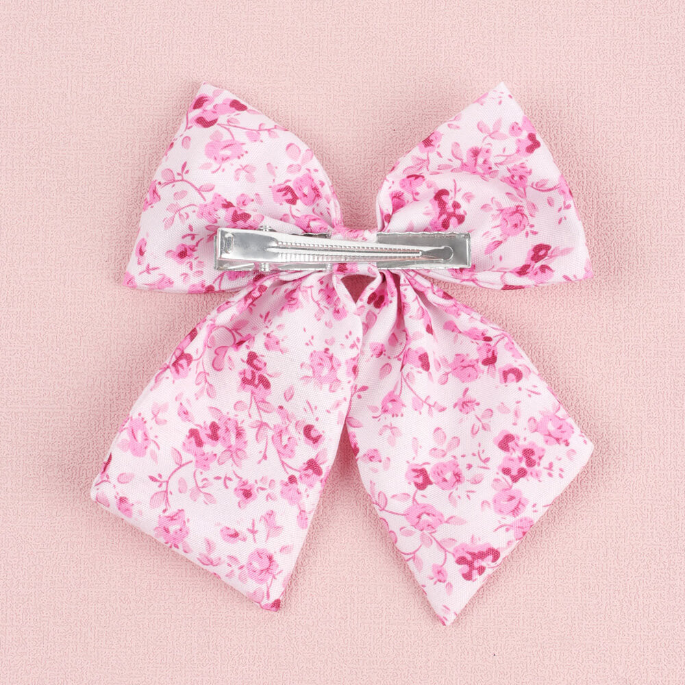 4'' Cute Flower Sailor Hair Clip Bows