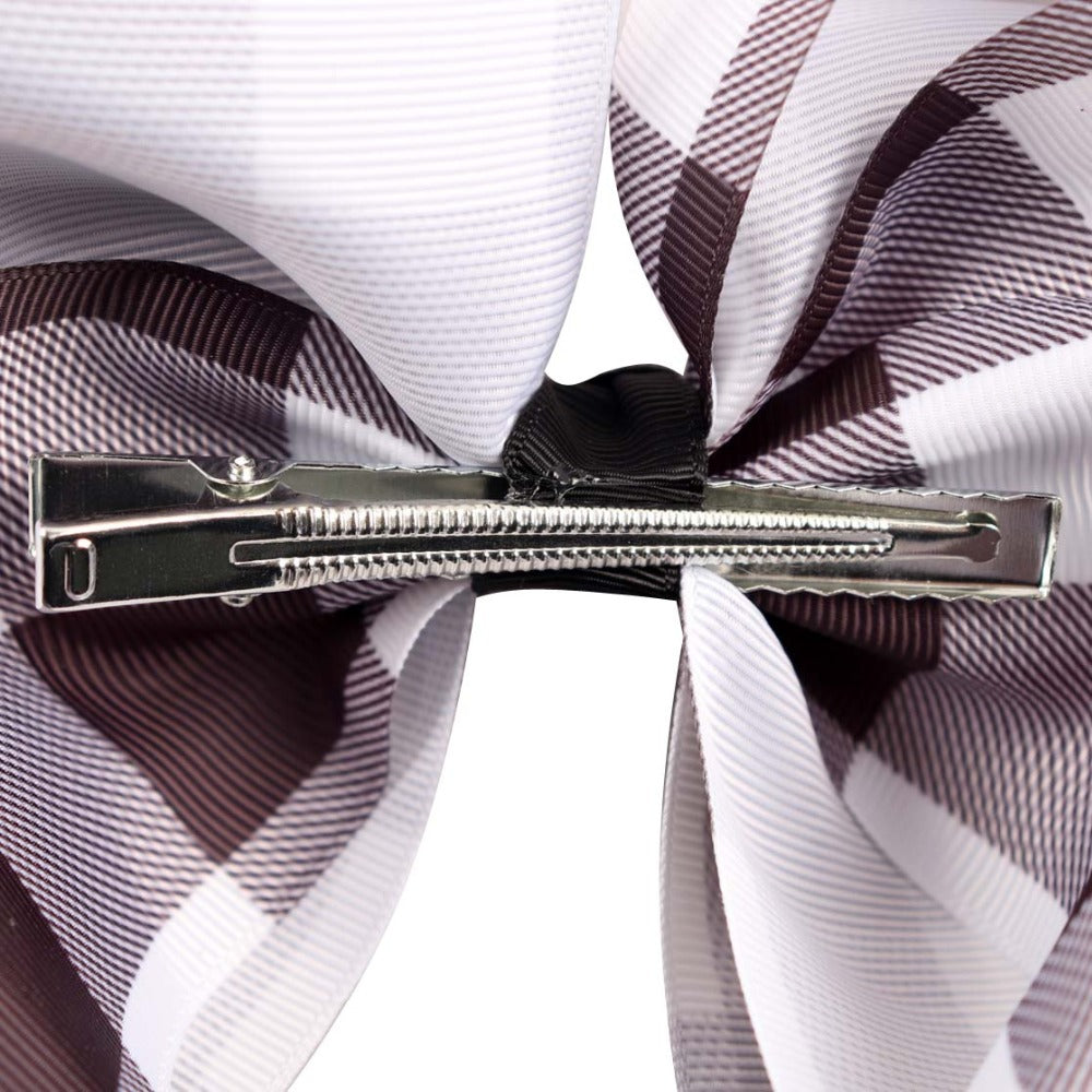 Buffalo Plaid Hair Bows
