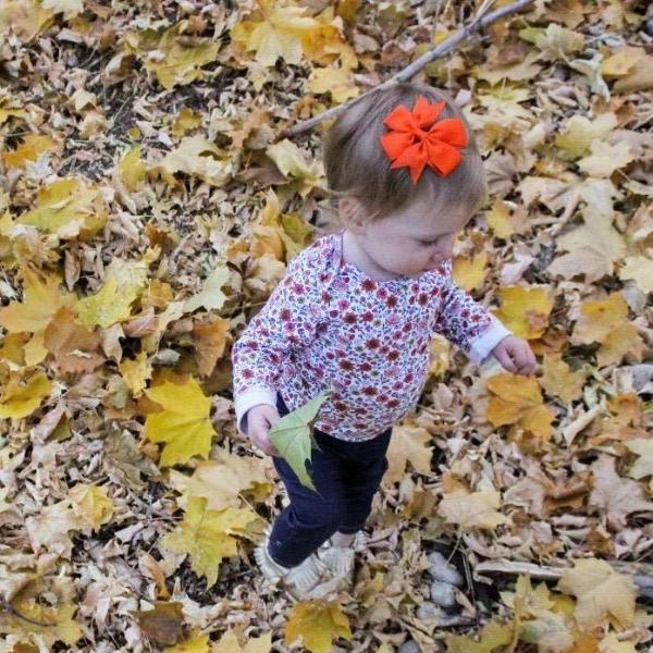 Baby Girl Bows | 40 colors 3 inch Pinwheel Girls Hair Bows