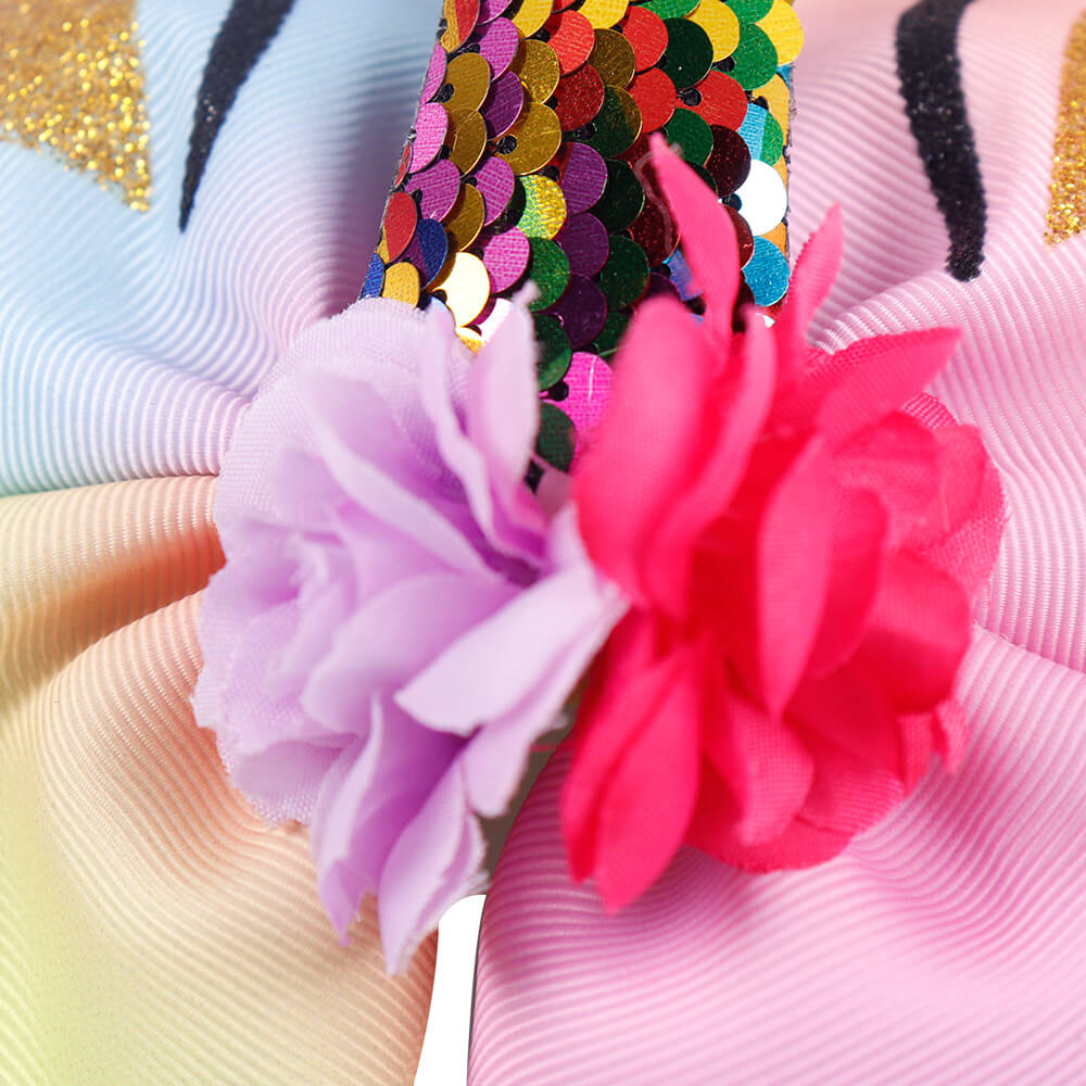 Unicorn Cute Hair Bows