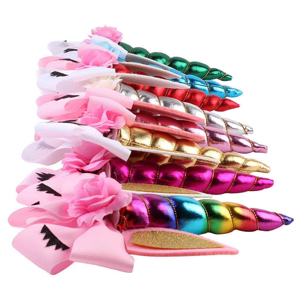 Unicorn Hair Accessories | Cute Hair Clips