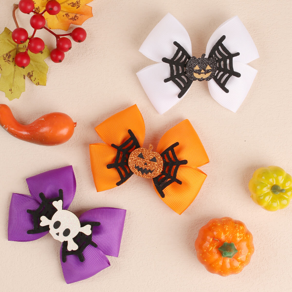 Halloween Hair Bows