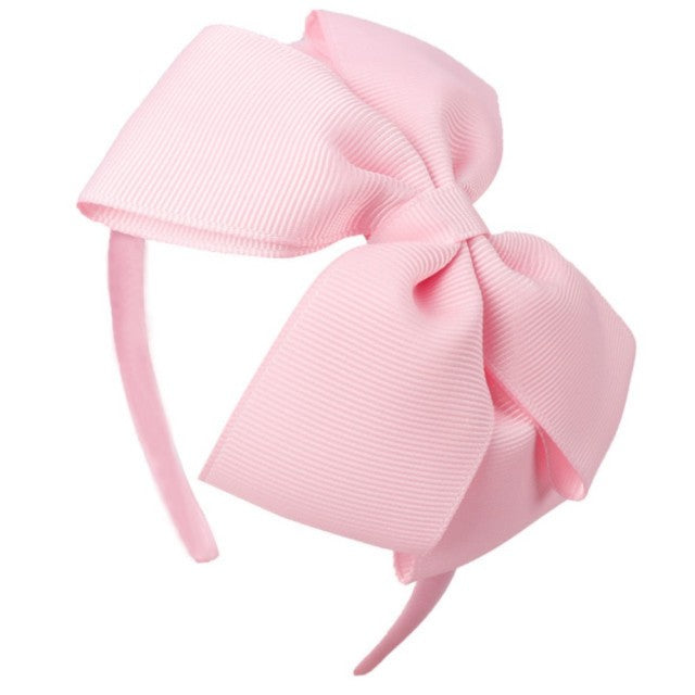 4'' Solid Color Bow Girl Headbands