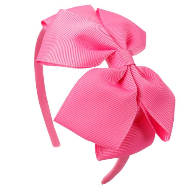 4'' Solid Color Bow Girl Headbands