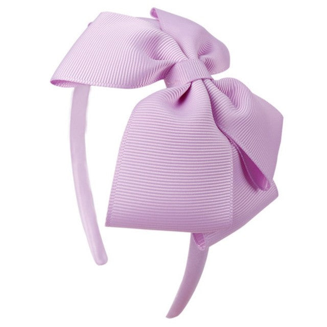 4'' Solid Color Bow Girl Headbands