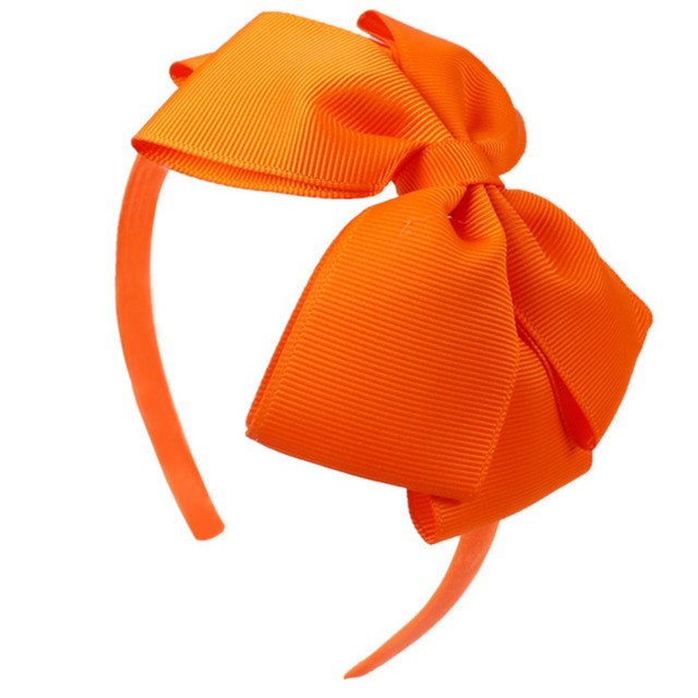 4'' Solid Color Bow Girl Headbands