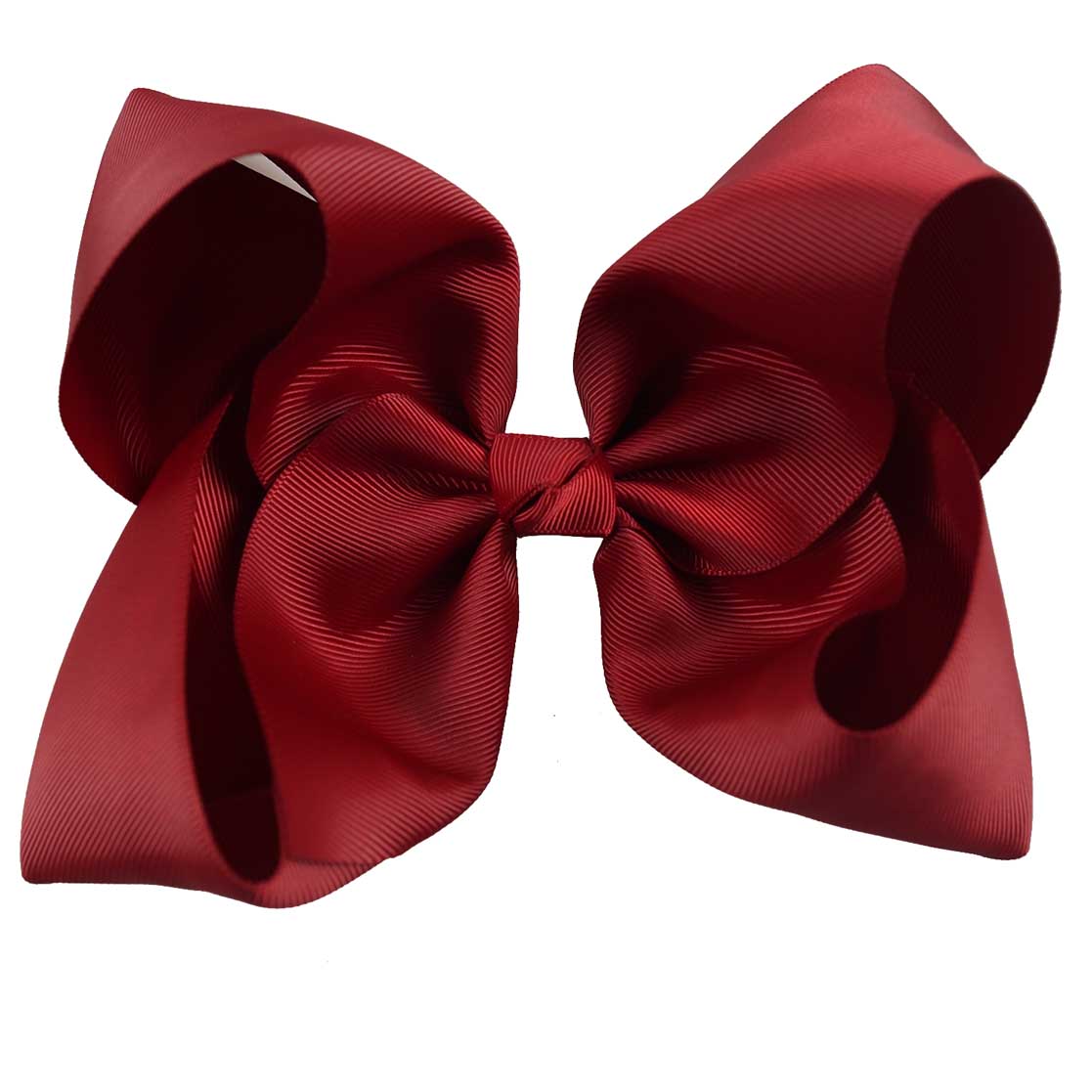 8 Inches Oversized Solid Color Hair Bows