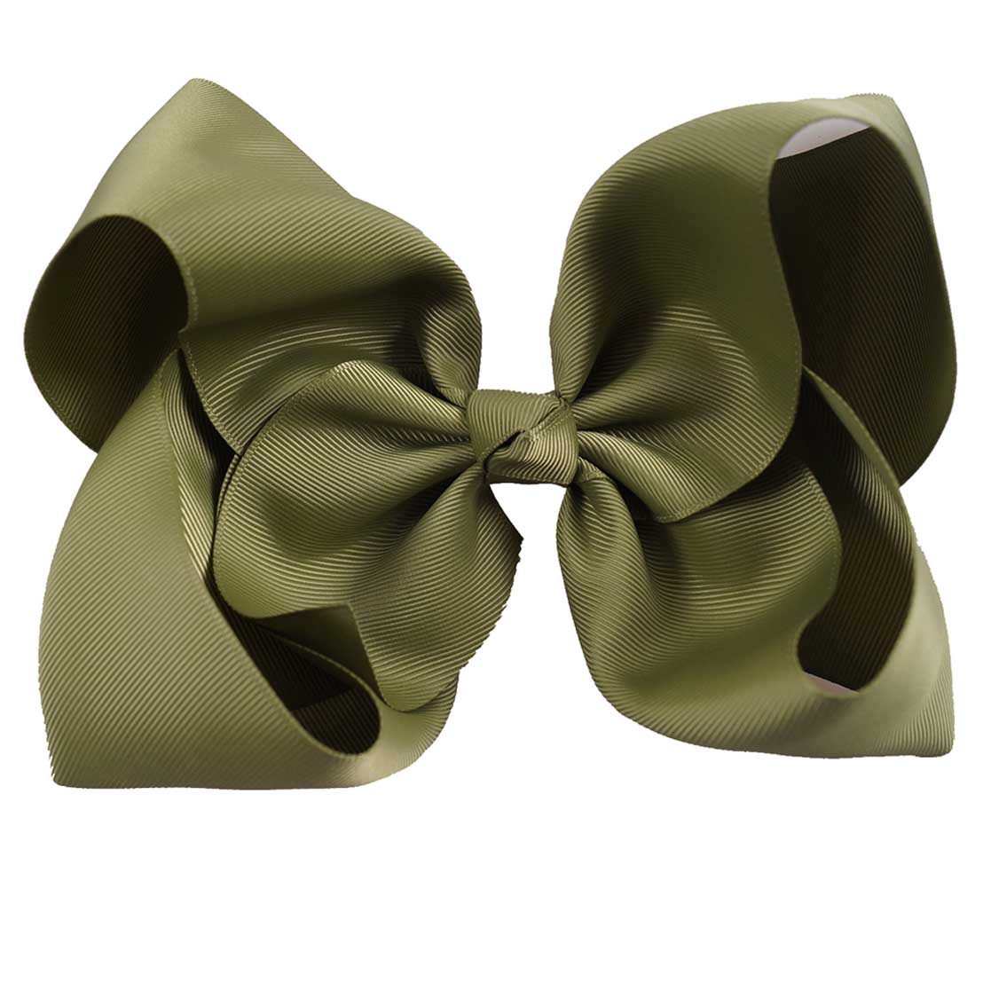 8 Inches Oversized Solid Color Hair Bows