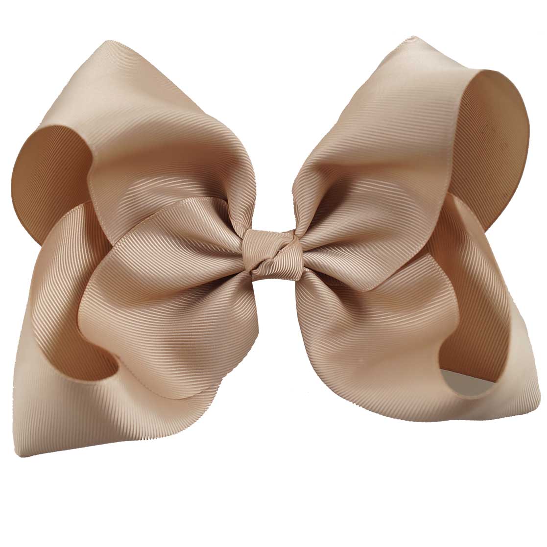 8 Inches Oversized Solid Color Hair Bows