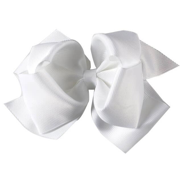 6'' Double Layers Solid Hair Bows