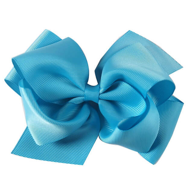 6'' Double Layers Solid Hair Bows