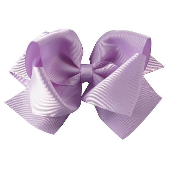 6'' Double Layers Solid Hair Bows