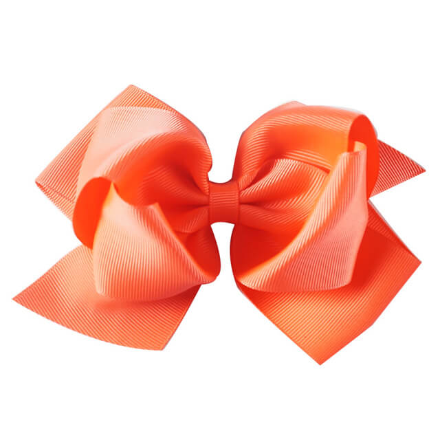 6'' Double Layers Solid Hair Bows