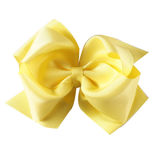 6'' Double Layers Solid Hair Bows