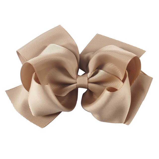 6'' Double Layers Solid Hair Bows