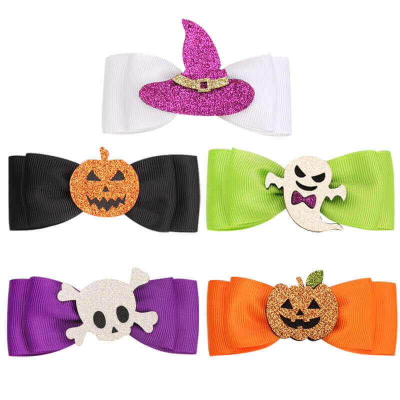 Halloween Cartoon Bat Hair Bows