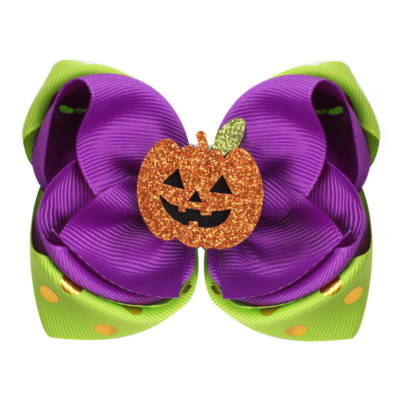 Halloween hair bows