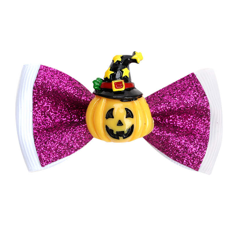 cute pumpkin hair clips