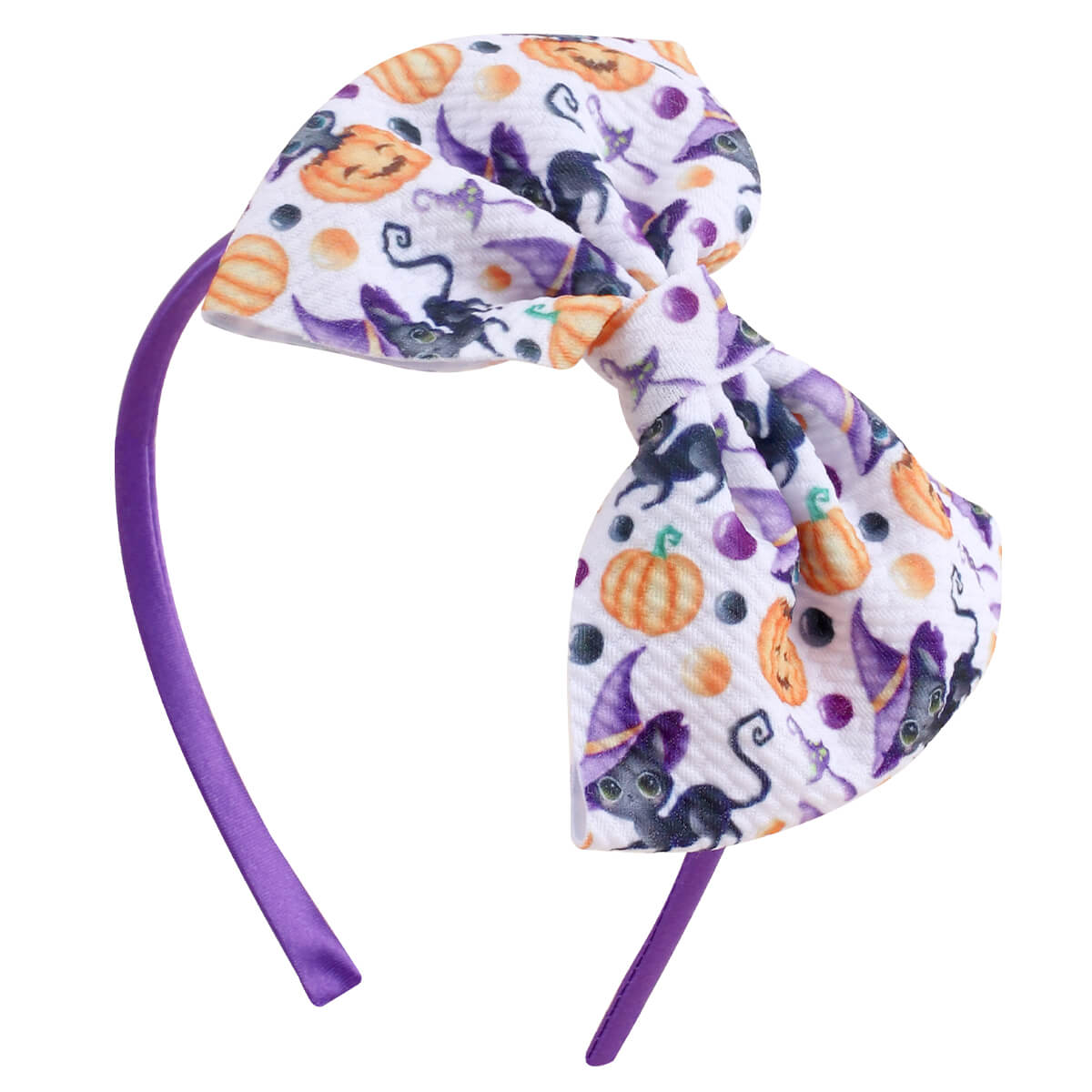 Halloween Bullet Fabric Girl Hair Bands