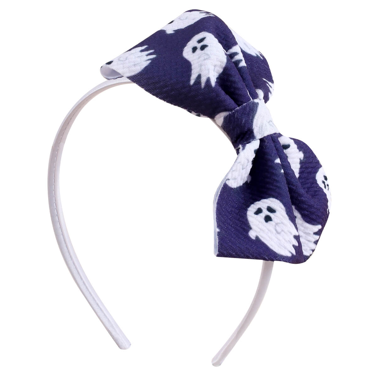 Halloween Bullet Fabric Bow Girl Hair Bands