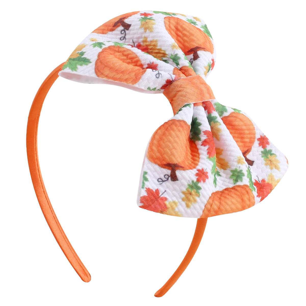 Halloween Bullet Fabric Bow Girl Hair Bands