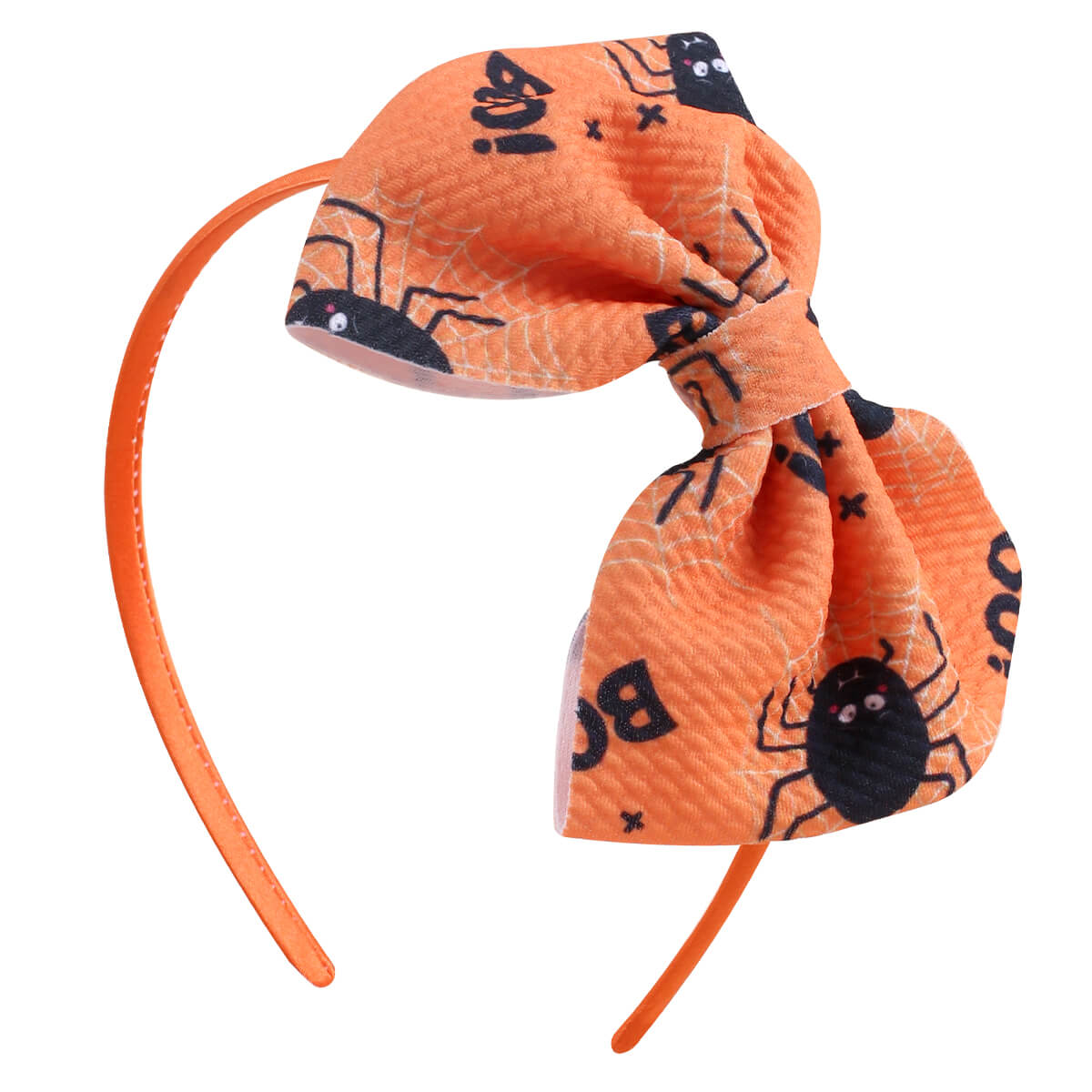 Halloween Bullet Fabric Bow Girl Hair Bands