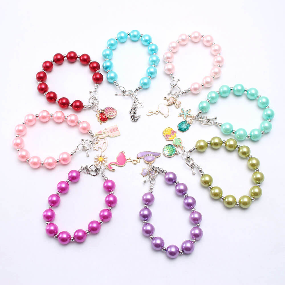 Cartoon Beads Children Bracelets
