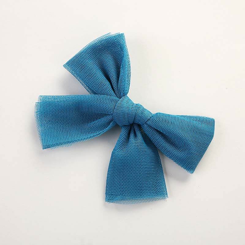 Tulle Mesh Bowknot Princess Hair Clips