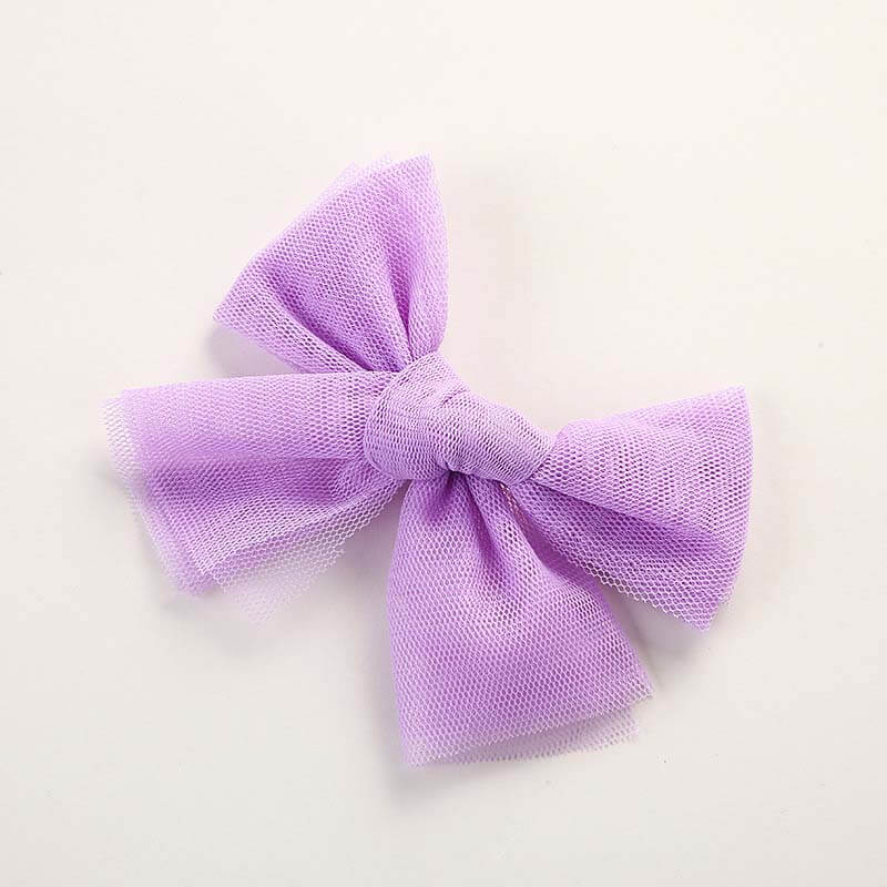 Tulle Mesh Bowknot Princess Hair Clips